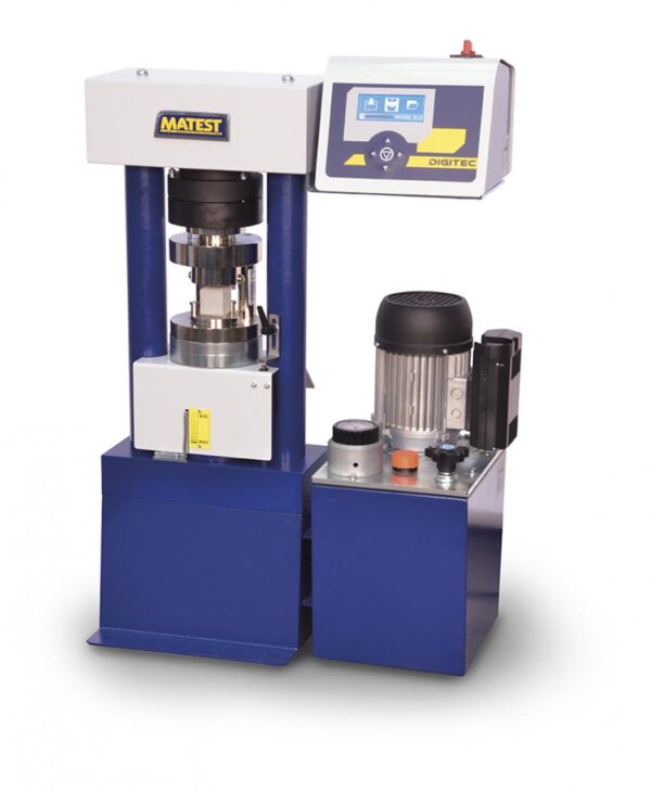 E159-01D: Cement Compression Machine 250kN, Semi-Automatic Digitec