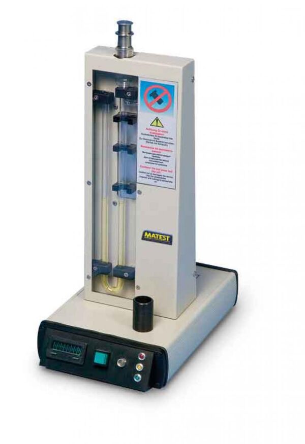 E011: Electronic Blaine air permeability apparatus, semi-automatic